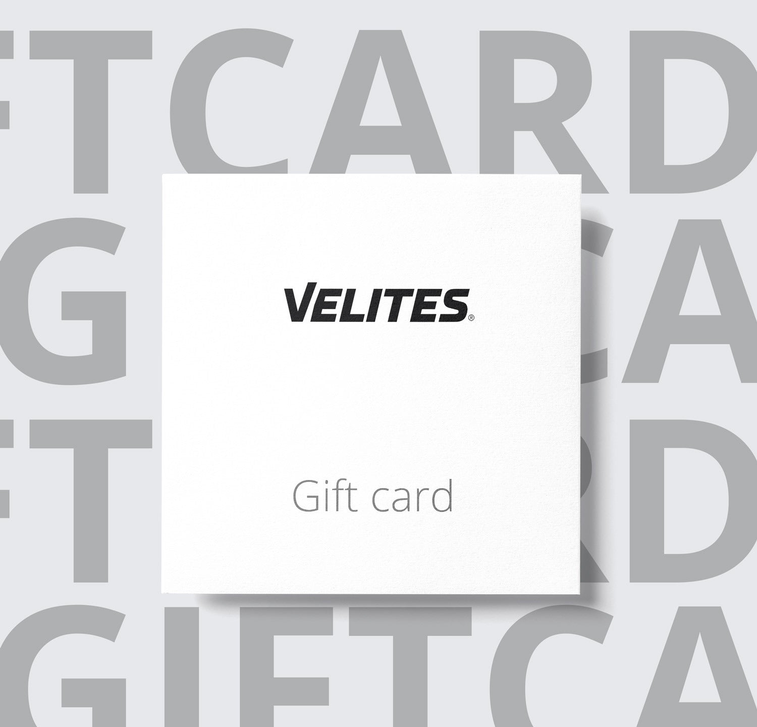 VELITES-GESCHENKKARTEN