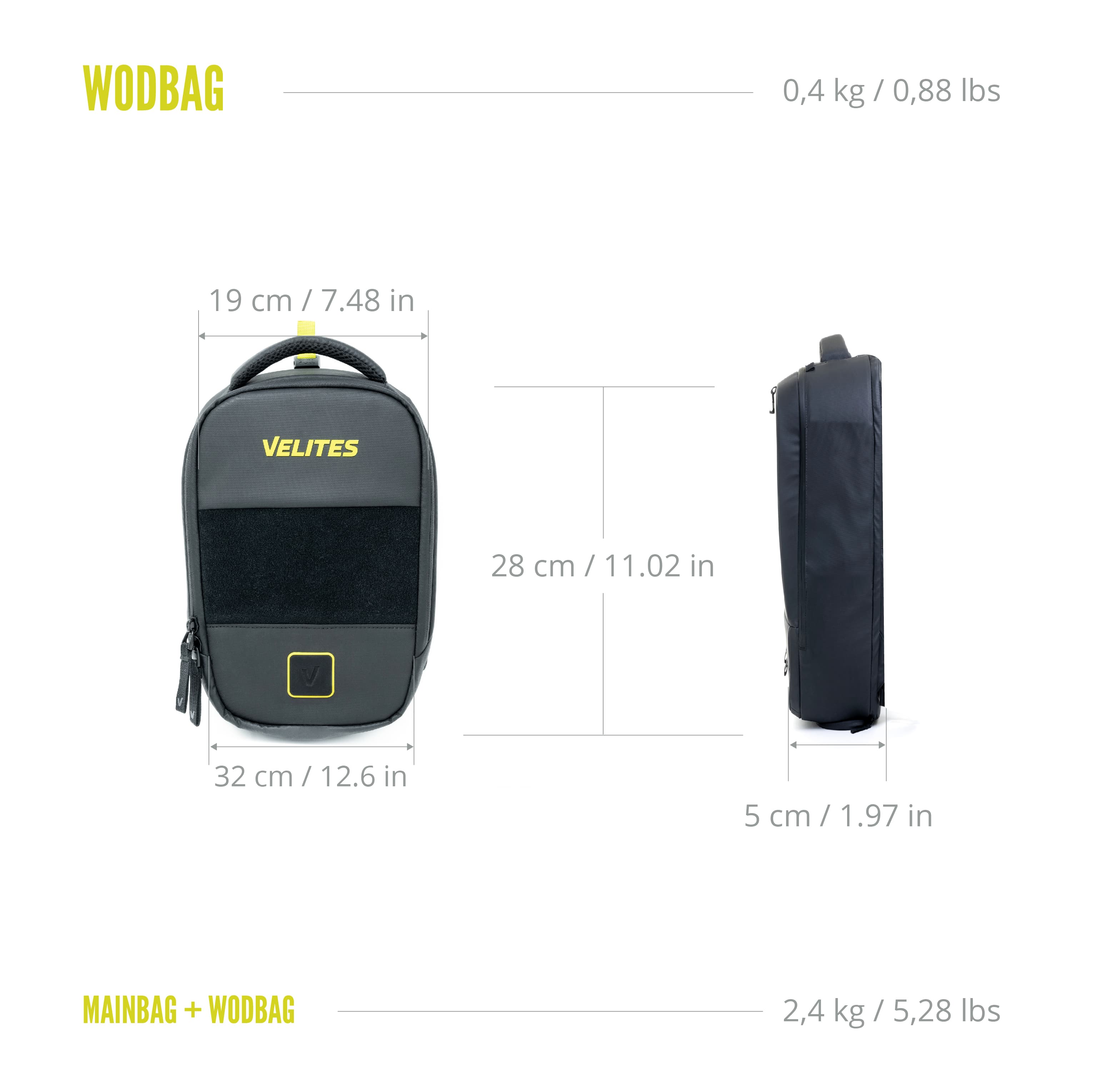 Pack ﻿Rucksack Storm Duradiamond Anthracite + I﻿sotherme Flasche + Trennvorrichtung + Kulturbeutel﻿ +